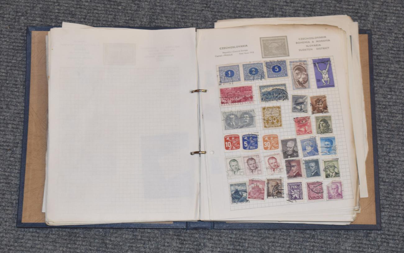 Lot 203 - An Ace stamp album with stamps