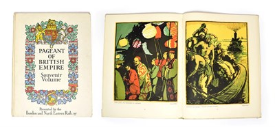 Lot 2013 - Hardie (Martin) edit. Pageant of Empire, Souvenir Volume, Fleetway Press, 1924, folio, colour...