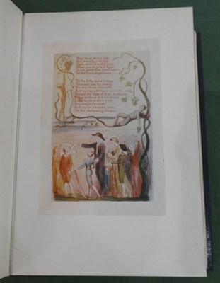 Lot 2015 - Blake (William) Songs of Innocence. Frederick Hollyer,1923, numbered limited edition of 50...
