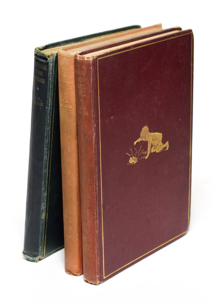 Lot 2021 - Milne (A.A.) Winnie-the-Pooh, Methuen, 1926, first edition, top edge gilt, original cloth;...