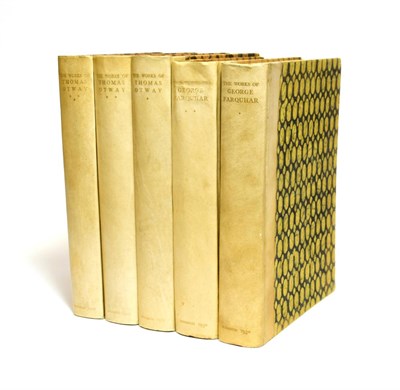 Lot 2045 - Otway (Thomas) The Complete Works of Thomas Otway, Nonesuch Press, 1926, three volumes, quarto,...
