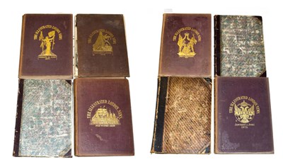 Lot 2052 - Illustrated London News bound volumes comprising, July-Dec. 1847; July - Dec. 1848; July-Dec...