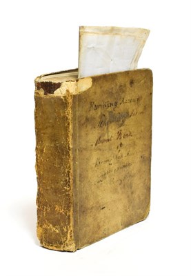 Lot 2070 - Wrawby Farm  Wrawby Farm Account Book, 1839-1856, interesting manuscript accounts (one page for May
