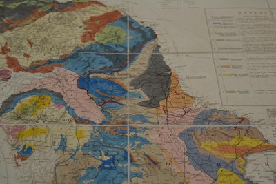 Lot 2088 - Walker (J. & C.) A Geological Map of England, Wales and Part of Scotland, Showing also the...