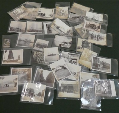 Lot 2098 - Boxer Rebellion A collection of sixty-one photographs believed to depict China around the time...