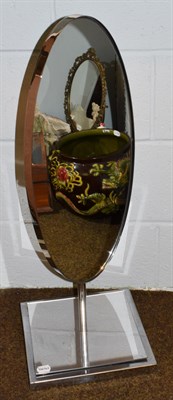 Lot 113 - Milliners free standing mirror