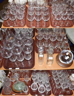 Lot 227 - An extensive part suite of Reidal drinking glasses including wines and water glasses together...