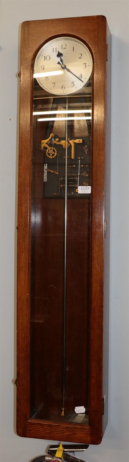 Lot 1177 - A synchrome electric master clock, signed Synchronome, London, circa 1950