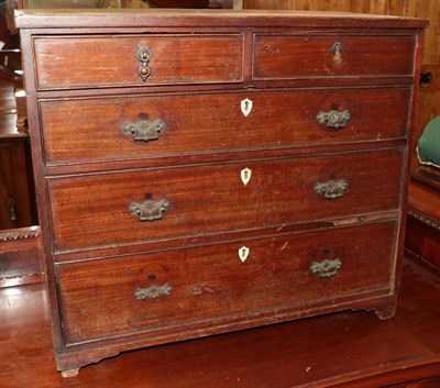 Lot 1204 - A small four height chest, 53.5cm high
