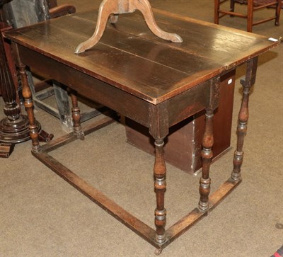 Lot 1208 - An early 20th century fold over side table