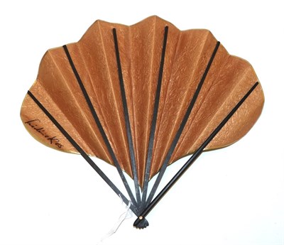 Lot 4065 - A Contemporary Fan, by the French fan maker Frederick Gay, and signed by him in the tail of the...