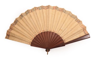 Lot 4070 - A Conversation Fan in similar vein to the previous lot, and surely by