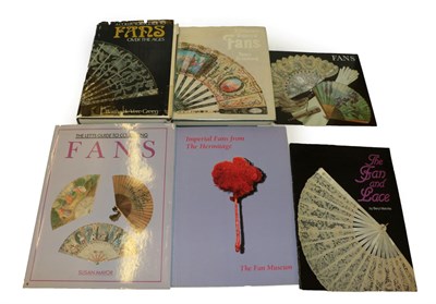 Lot 4089 - Six Publications Relating to Fans: To include ''The Fan and Lace'' by Beryl Melville; ''A...