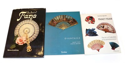 Lot 4093 - Three Books on Fans, to include "Unfolding Pictures" by Jane Roberts, Prudence Sutcliffe and...