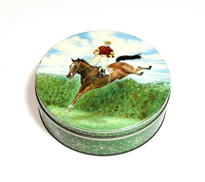 Lot 5010 - W & R Jacobs Biscuit Tin Commemorating A Freeman Riding D J Coughlin's Mr What Grand National...