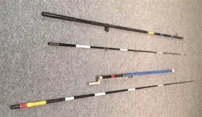 Lot 5012 - A Collection Of Various Mixed Fishing Rods to include six  Sea Rods makers include ABU. Seven...
