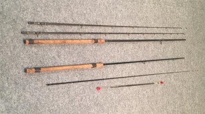 Lot 5012 - A Collection Of Various Mixed Fishing Rods to include six  Sea Rods makers include ABU. Seven...