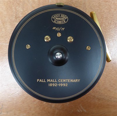 Lot 5032 - Hardy Pall Mall Centenary 10/11 Fly Reel in lined pouch