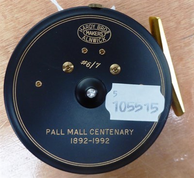 Lot 5033 - Hardy Pall Mall Centenary 6/7 Fly Reel in lined pouch