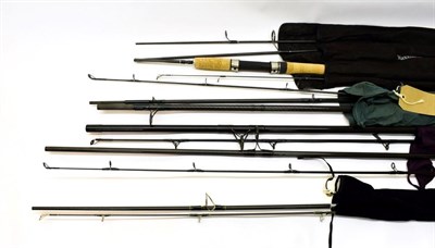 Lot 5041 - Nine Mixed Spinning Rods including Shakespeare, Diawa and others
