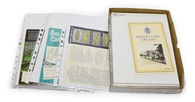 Lot 5088 - Shipping Brochures And Leaflets including Duchess Cruises to the West Indies, West Indies...