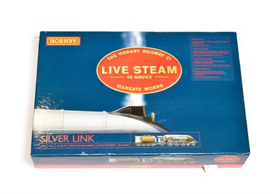 Lot 5161 - Hornby (China) OO Gauge Live Steam R2367 Class A4 Silver Link LNER 2509 (E box G-E, a little faded)