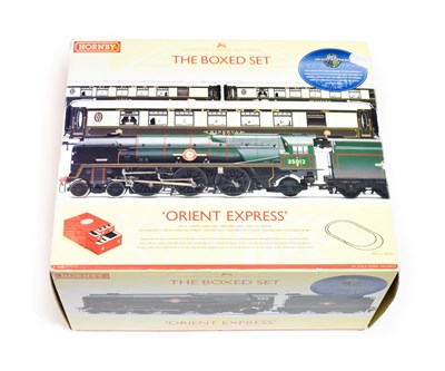 Lot 5163 - Hornby (China) OO Gauge R1038 Orient Express The Boxed Set (E box G-E)