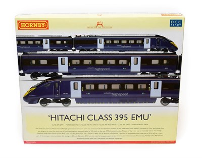 Lot 5178 - Hornby (China) OO Gauge R2821 Hitachi Class 395 EMU Train Pack DCC Ready (E box G-E)