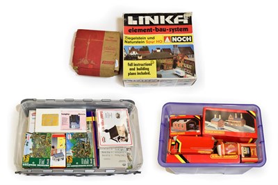 Lot 5214 - Various OO/HO Accessories including Airfix kits, Hornby items, Faller and others (all boxed) (qty)