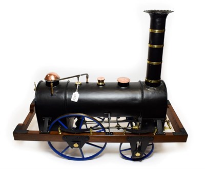 Lot 5241 - The Planet 8 1/4'' Gauge Live Steam Model Of Robert Stephenson's 1830 Locomotive 27 1/2''...