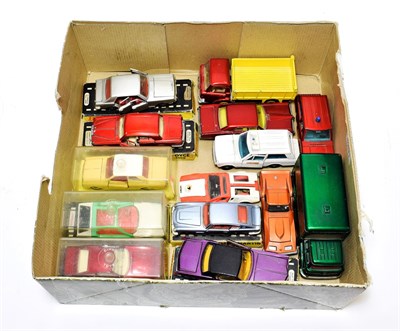 Lot 5291 - Dinky Various Models including 190 Monteverdi, 189 Lambourghini Marzal, Ford Taunus (all in...