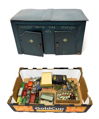 Lot 5292 - Dinky Various Models including Guy wagon, Bedford refuse wagon, Taxi, Bedford tipper, AEC...