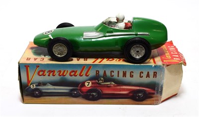 Lot 5352 - Mettoy Diecast Vanwall green no.18 (E-G box G, lacks one flap)