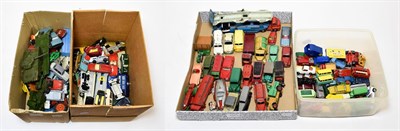 Lot 5353 - Mixed Diecast a collection of assorted loose models mostly 1950's/60's including Dinky, Corgi,...