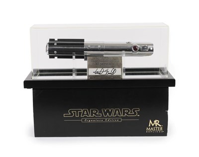 Lot 5374 - Master Replicas Star Wars SW110S Luke Skywalker Lightsaber - The Empire Strikes Back in acrylic...