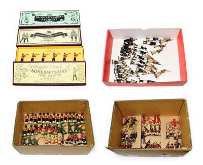 Lot 5396 - Britains Modern Sets 8809 The Gloucester Regiment, 8845 1st Regiment of Bombay Infantry and...