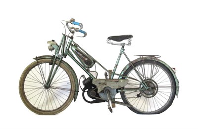 Lot 2217 - Circa 1939 Scarce Continental Girder Forks Moped Date of first registration: N/A Registration...