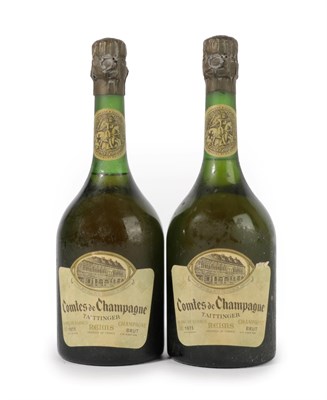 Lot 5005 - Taittinger Comtes De Champagne Brut 1973 (two bottles)