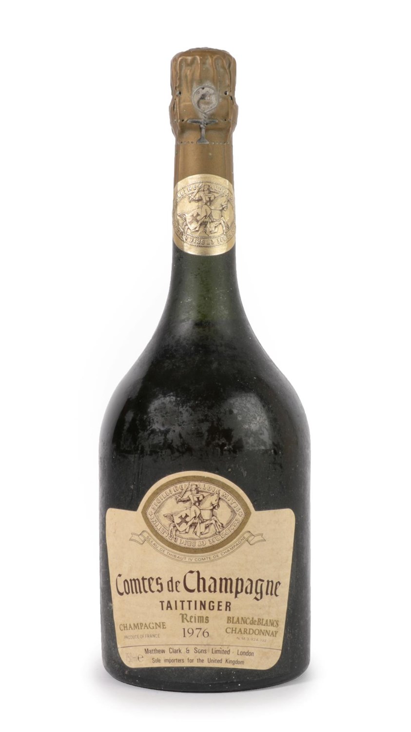 Lot 5008 - Taittinger Comtes De Champagne Blanc de Blancs 1976 (one bottle)