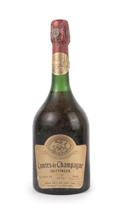 Lot 5010 - Taittinger Comtes De Champagne Rosé 1979 (one bottle)