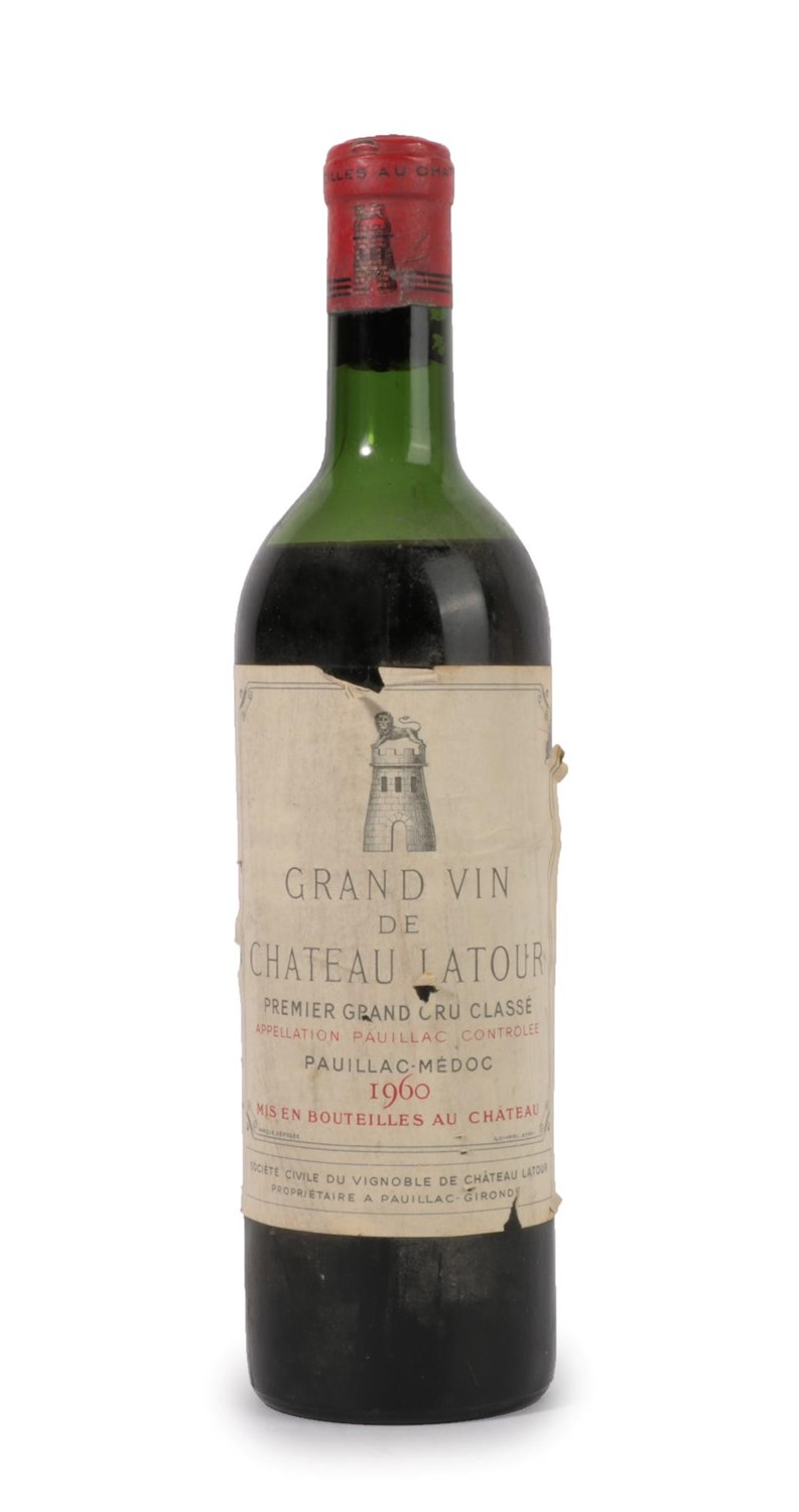 Lot 5016 - Grand Vin De Château Latour 1960 Pauillac-Medoc (one bottle)