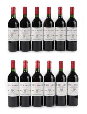 Lot 5026 - Château Lagrange 1986 Pomerol (twelve bottles)