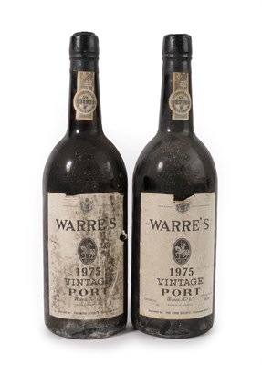 Lot 5054 - Warre's 1975 Vintage Port (two bottles)
