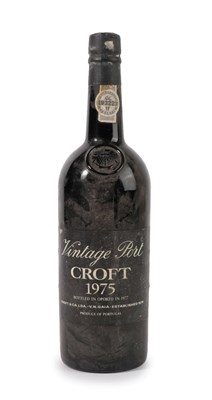 Lot 5057 - Croft 1975 Vintage Port (one bottle)