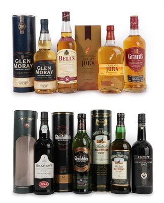 Lot 5064 - Jura 10 Years Old Single Malt Scotch Whisky, 40% vol 70cl, in original cardboard sleeve (one...