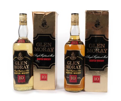 Lot 5075 - Glen Moray 10 Years Old Single Highland Malt Scotch Whisky, 70° proof, 262/3 fl.ozs., 1970s...