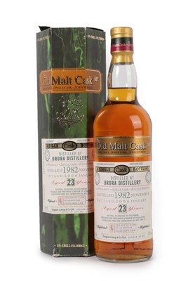 Lot 5077 - Brora 23 Years Old Single Malt Single Cask Scotch Whisky, by independent bottlers Douglas Laing...