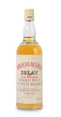 Lot 5104 - Bruichladdich 10 Years Old Islay Single Malt Scotch Whisky, early 1980s bottling, 43% vol 75cl (one