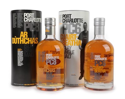 Lot 5115 - Port Charlotte PC6 Cuairt-Beatha Islay Single Malt Whisky, distilled 2001, 61.6%, 700ml, in...