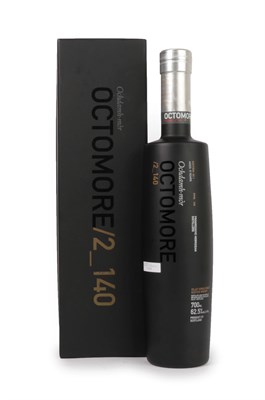 Lot 5119 - Bruichladdich Octomore Edition 02.1 / 2_140 5 Years Old Islay Single Malt Scotch Whisky, bottle...
